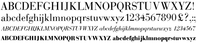 Monotype Bodoni
